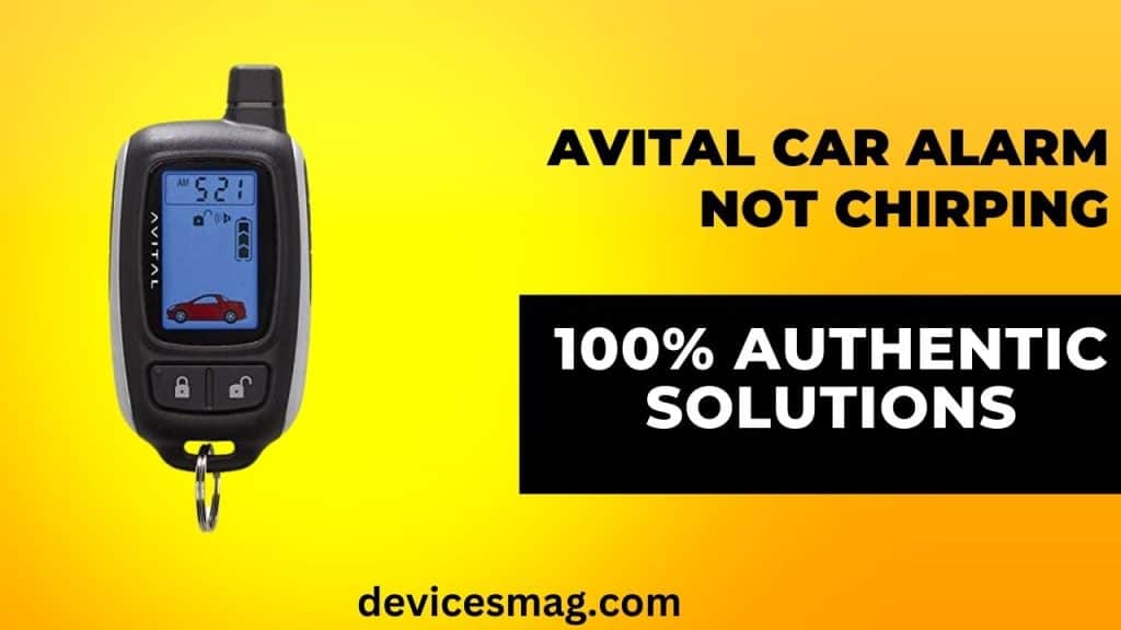 Avital Car Alarm Not Chirping100 Authentic Solutions Devices Mag