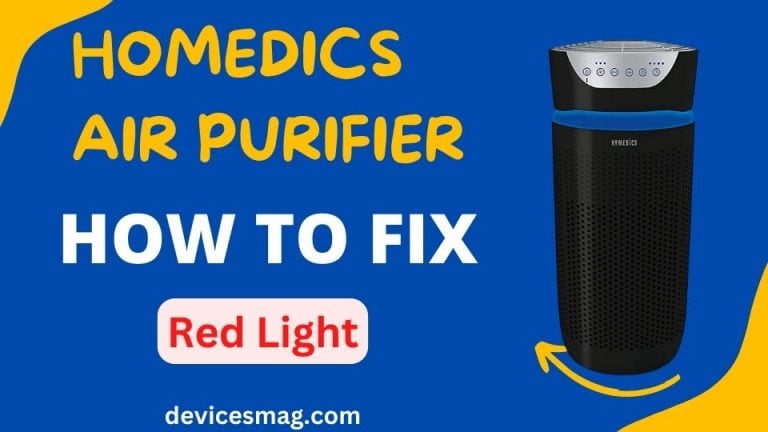 How To Reset Homedics Air Filter Light devicesmag.com