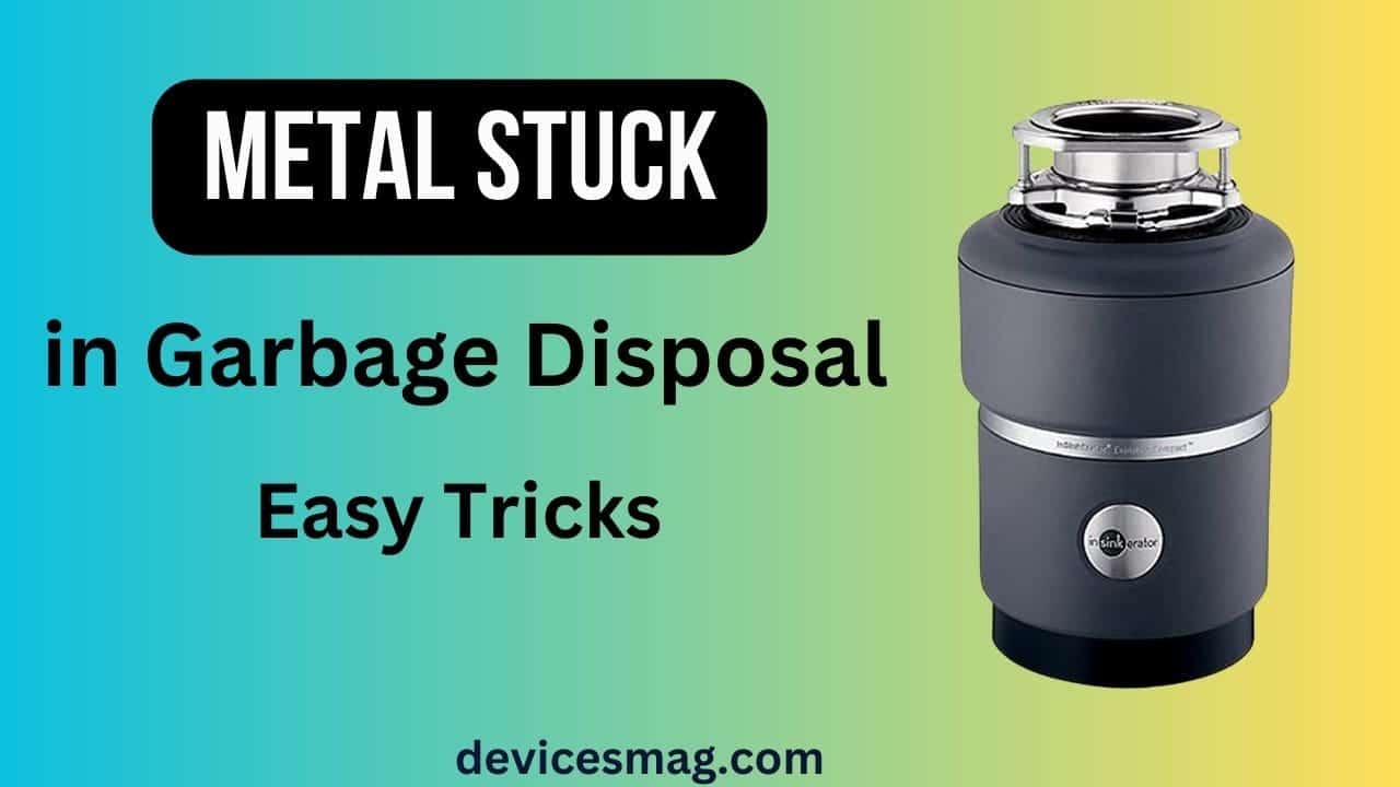 Metal Stuck in Garbage Disposal-Easy Tricks