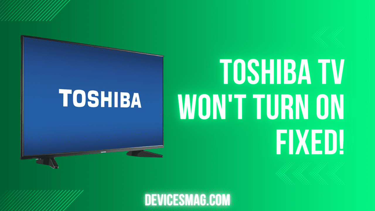 Toshiba TV Won't Turn On (FIXED!)