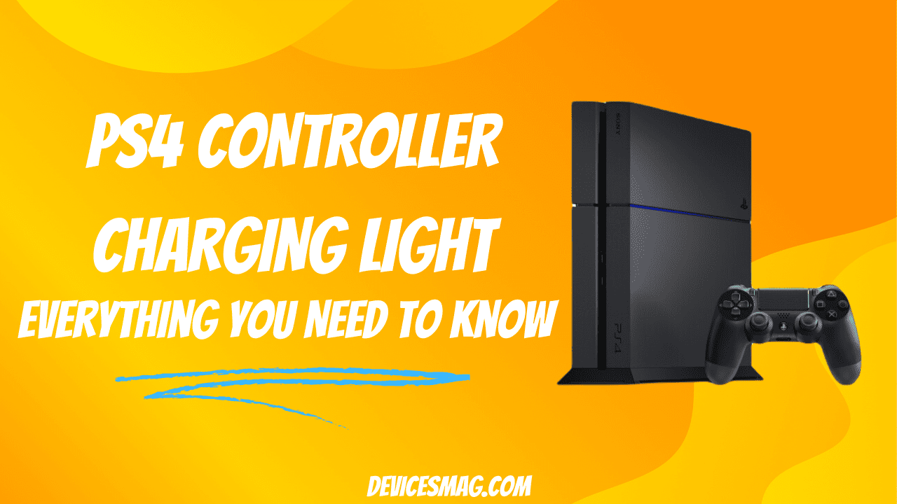 ps4 controller charging light