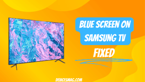 Blue Screen on Samsung TV - FIXED